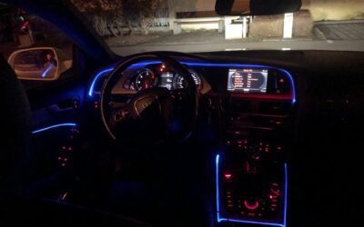 Audi A5 8T LED Ambiente Licht Tuning