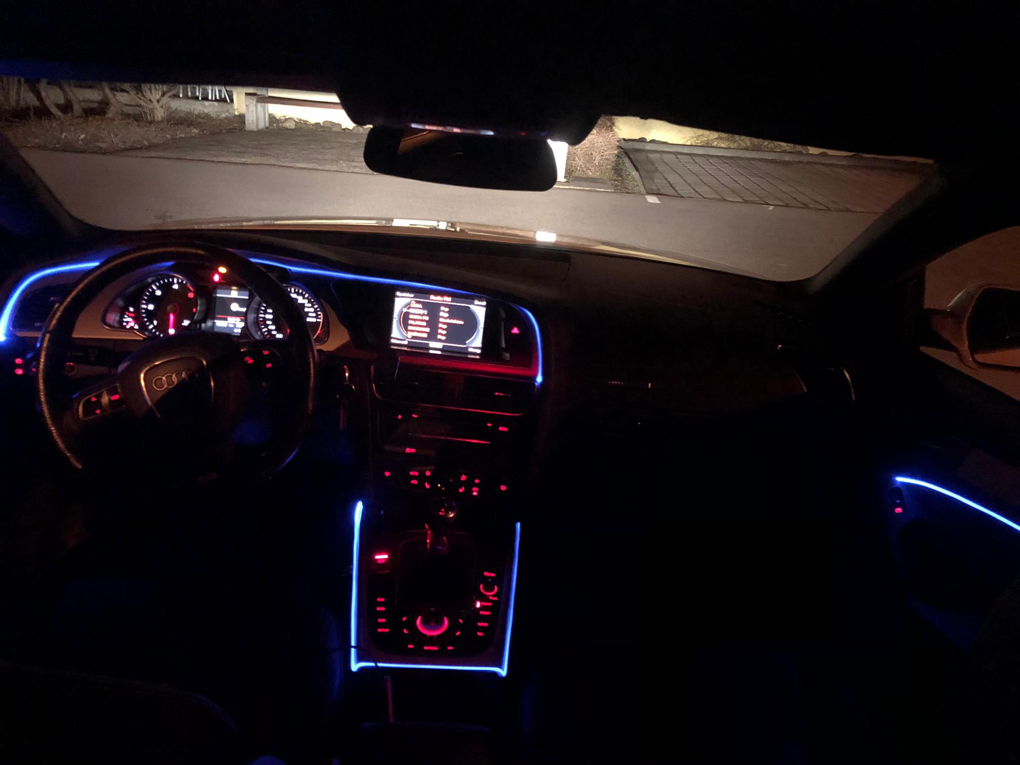 Audi A5 8T LED Ambiente Licht Tuning - Cool Car