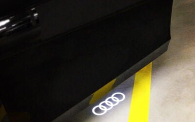Audi A4 8K B8 Türbeleuchtung mit Audi Ringe nachrüsten