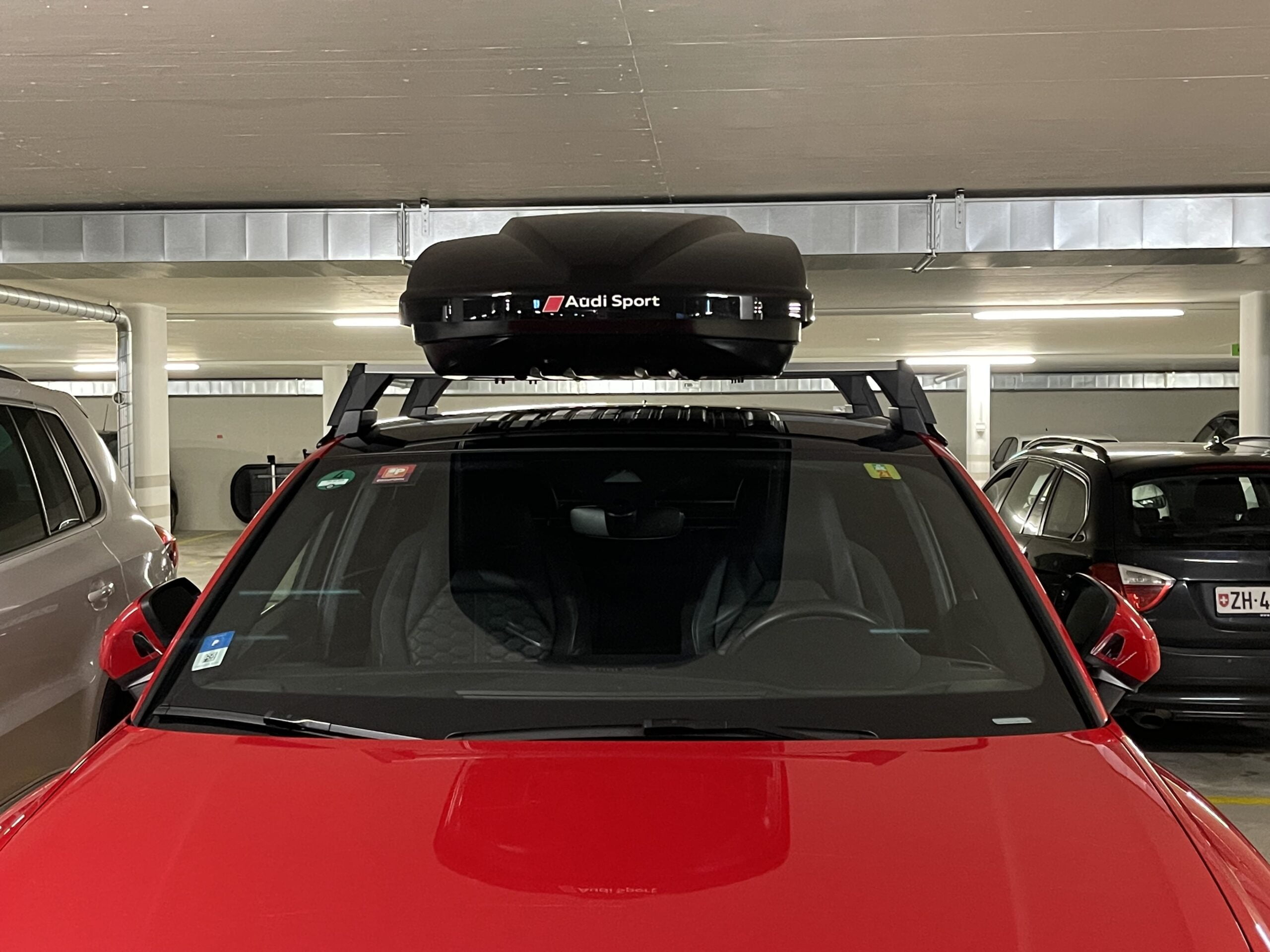 Audi Dachbox Nachrüstung mit LED Licht und Logo - Cool Car -  Fahrzeugcodierung und Nachrüstungen