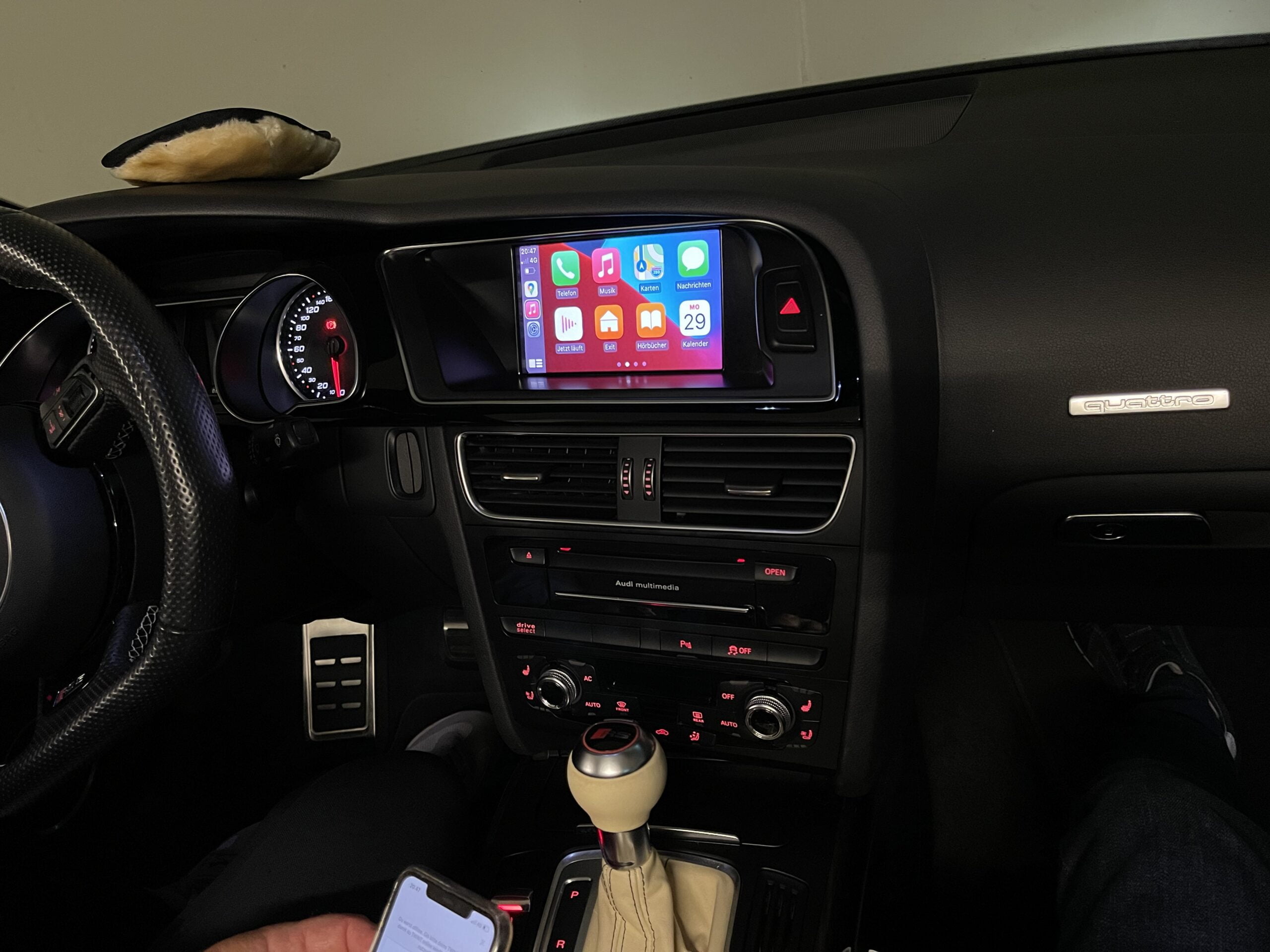 Audi RS5 8T Cabrio MMI 3G Plus Apple Car Play Nachrüstung Small Package -  Cool Car - Fahrzeugcodierung und Nachrüstungen