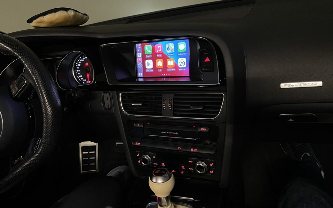 Audi RS5 8T Cabrio MMI 3G Plus Apple Car Play Nachrüstung Small Package
