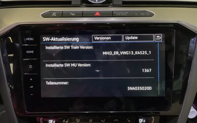 VW Passat B8 2015 Discover Pro 9.2 Zoll Display Upgrade – MIB2 Unit G11 auf G13 Umwandlung