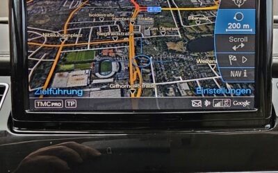 Audi A8 D4 2012 MMI 3G Plus Google Maps / Earth aktivieren