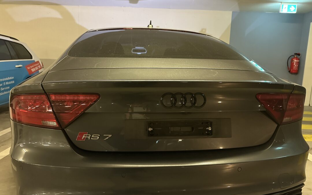 Audi RS7 C7 2013 Klappensteuerung Active-Sound mit MMI DriveSelect Steuerung Nachrüstung