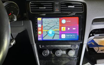 VW Golf AU 7 2015 CarPlay Nachrüstung mit Device Big Package