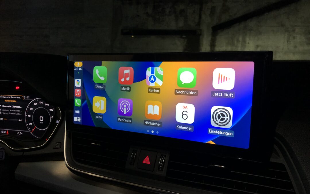 Audi Q5 FY 2019 CarPlay AndroidAuto mit 12 Zoll Touch Display nachrüsten (Ultra 2 Package)