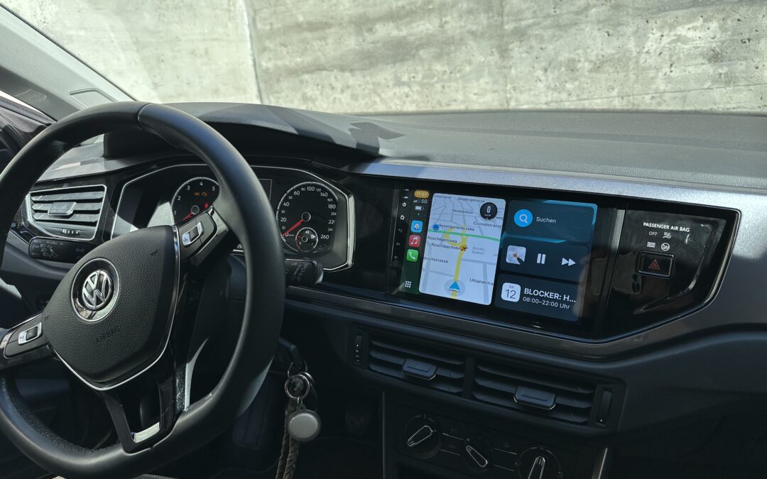 VW Polo 6 AW 2018 CarPlay Nachrüstung mit Device Big Package